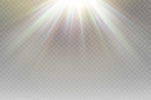 Refracted Star Rays Rainbow Light Ray Crystal Star Light Refraction Lens Effect Beautiful ...