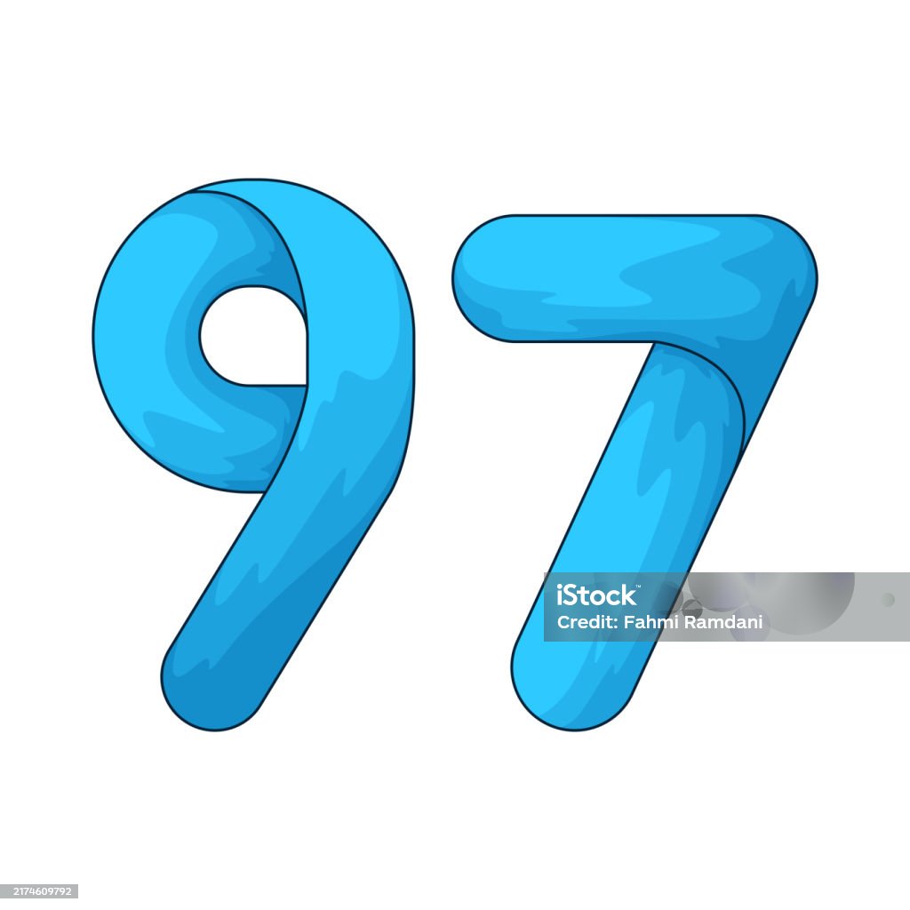 97x Number Number 97 Stock Illustration - Download Image Now - Alphabet, Banking ...