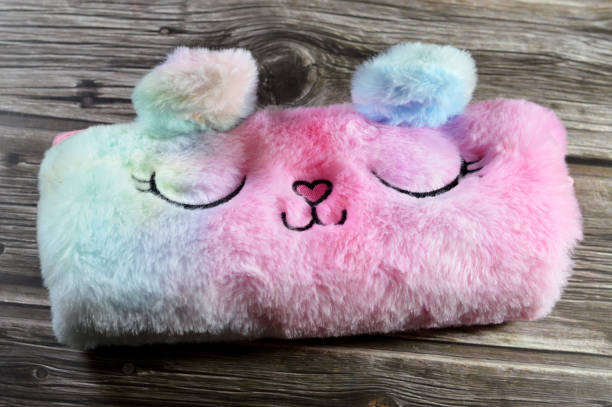 istock sleeping cat shaped pencil box case, for students and kids 2174624831