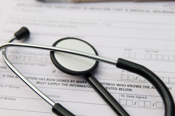 istock Medical Form and Stethoscope 2174637946