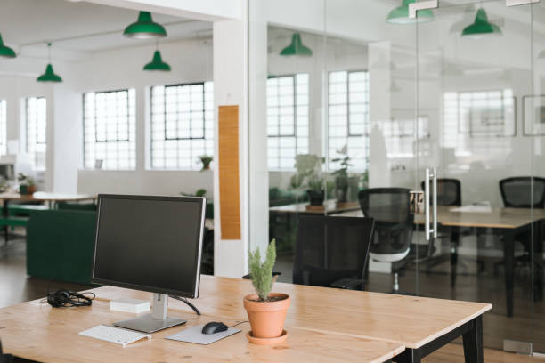 istock Interior of a modern business workspace with no staff 2174638372