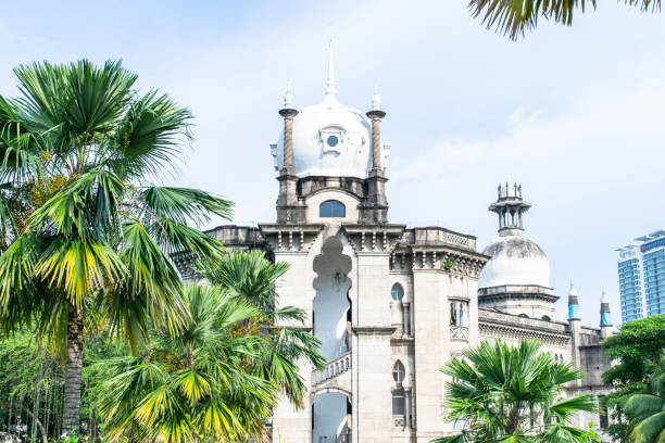 istock Sultan abdul samad building surrounded by palm trees in kuala lumpur 2174640627