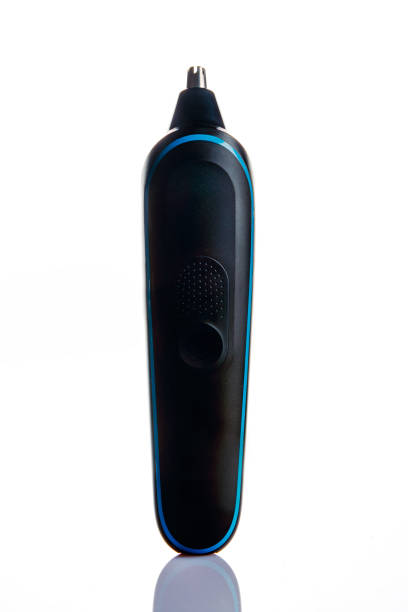 istock black and blue electric nose hair trimmer 2174642465