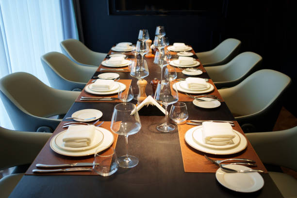 istock Western food listening dining table 2174643765