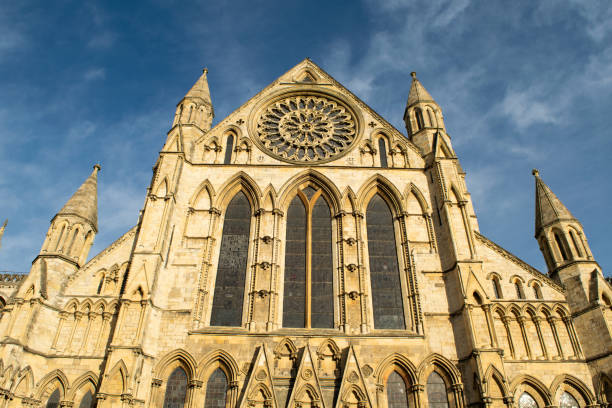 istock Stained glass and gothic architecture of York Minster Cathedral 2174646793
