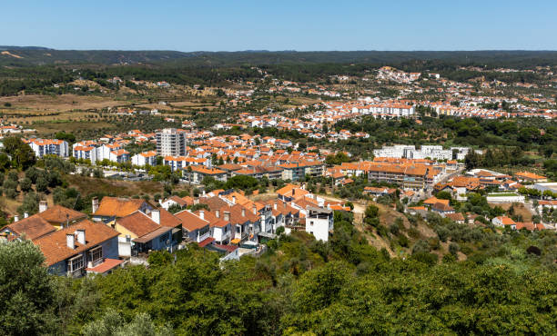 istock Aerial Cityscape Abrantes Portugal 2174647143