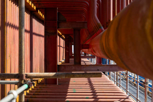 Pipeline equipment in chemical plants