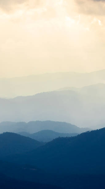 istock Beautiful mountain scenery photos, mountain wallpapers, beautiful scenery at sunset. Snow mountain wallpaper 2174657807