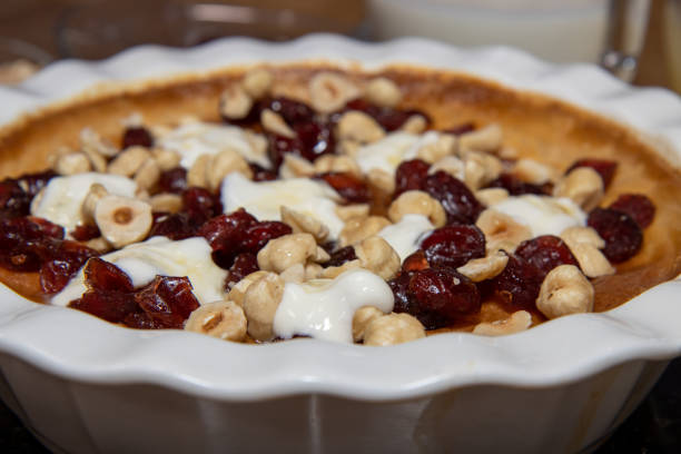 istock A delicious plate of Spiced Apple and Cranberry Rice Pudding 2174661759