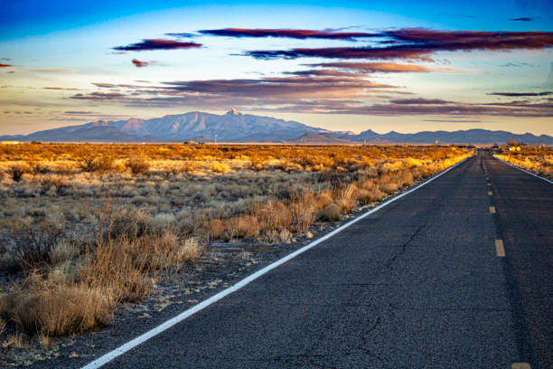 istock Sunrise over Florida mountains New Mexico 2174666353