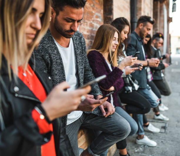 istock addicted to the social media 2174667185