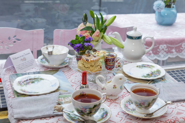 istock Traditional English Tea room 2174673544