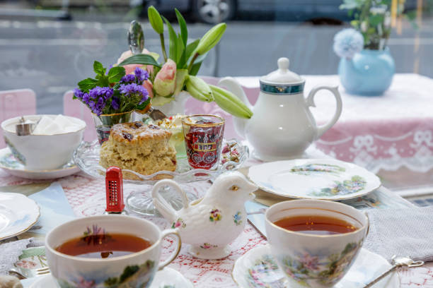 istock Traditional English Tea room 2174673571