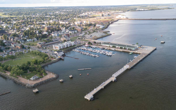 istock Aerial view of Charlottetown, Canada 2174673738