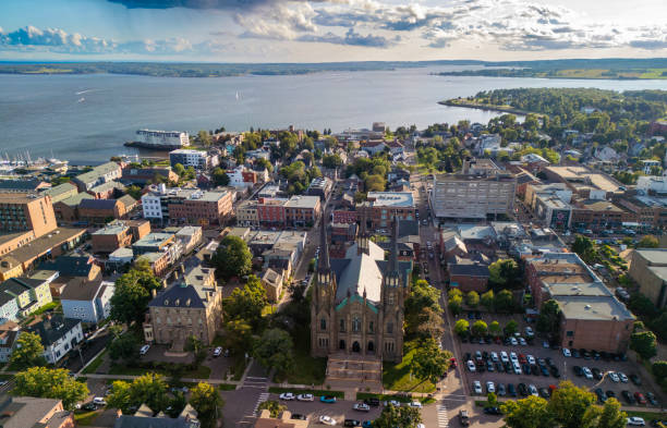 istock Aerial view of Charlottetown, Canada 2174673739