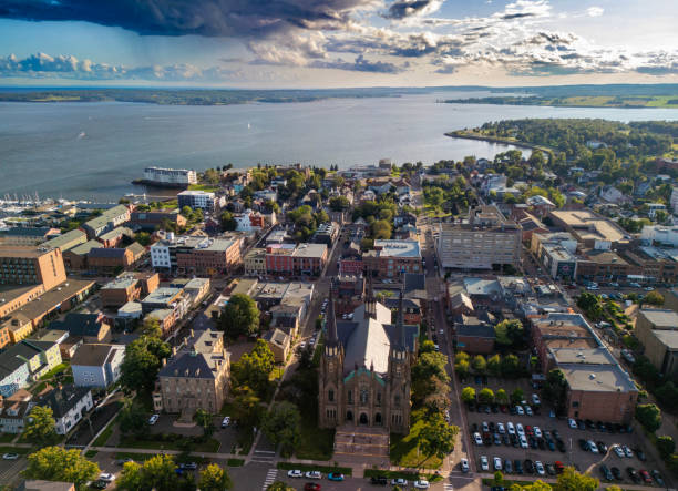 istock Aerial view of Charlottetown, Canada 2174673763