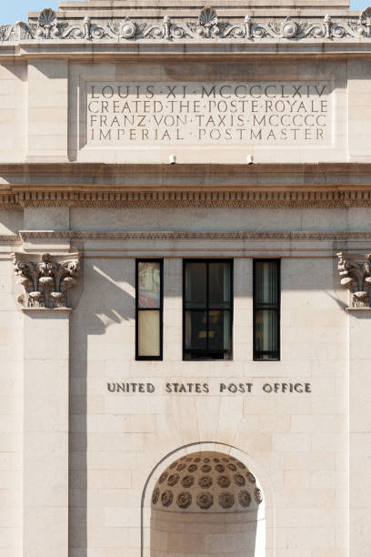 istock Detail of Post Office building in NYC 2174684764