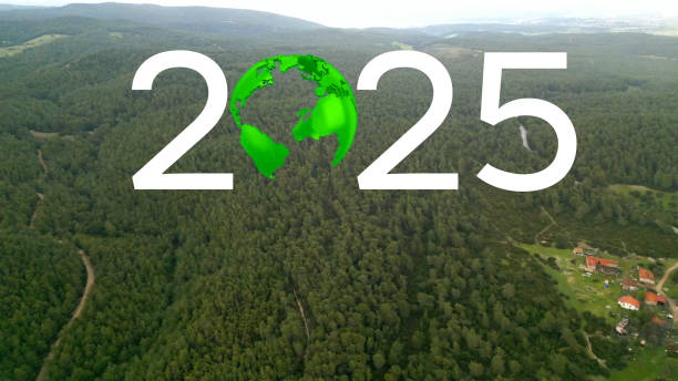 istock 2025 New Year concept. Environmental technology concept. Sustainable development goals. SDGs. 2174686172