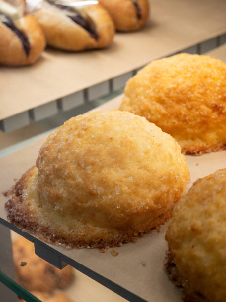Freshly Baked Delicacies in a Japanese Bakery