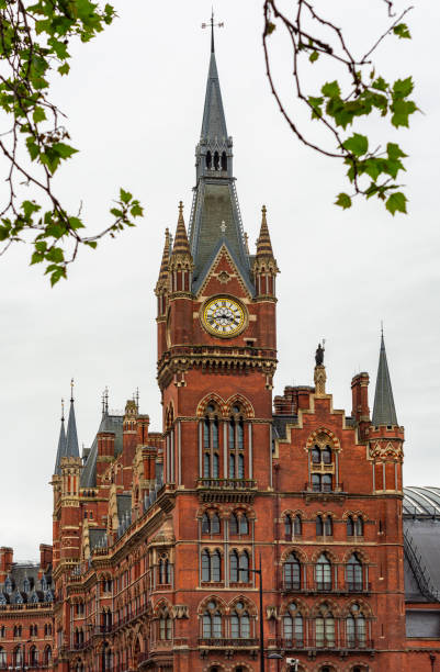 St Pancras railway station in London, UK