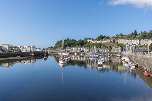 Porthmadog Harbour, Gwynedd, Wales, UK