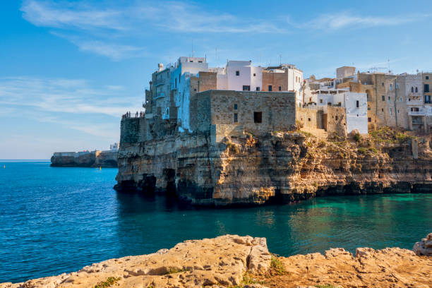 istock Rocky Cliffs of Polignano a Mare 2174715109
