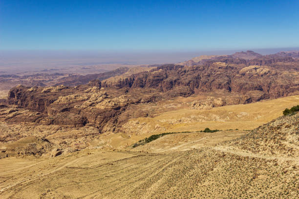 istock Expansive Desert Mountain View in Jordan 2174715287