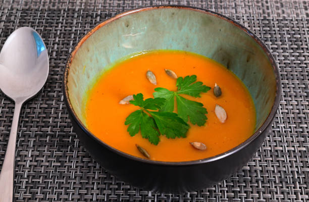 istock hokkaido pumpkin soup 2174725290