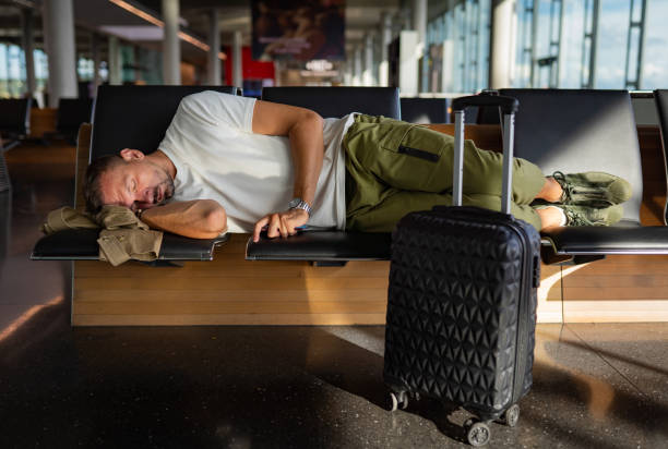 istock Waiting for my flight makes me sleepy 2174727190