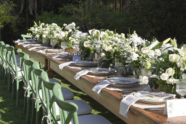 istock table set plates glasses bowls arrangements decoration party table 2174738816