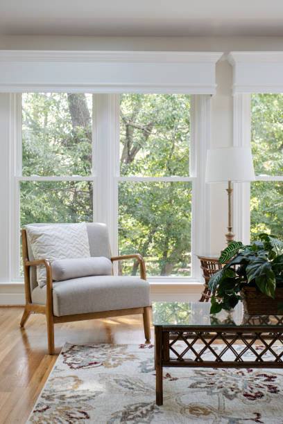 istock Bright Living Room With Greenery And Comfortable Seating. 2174751987