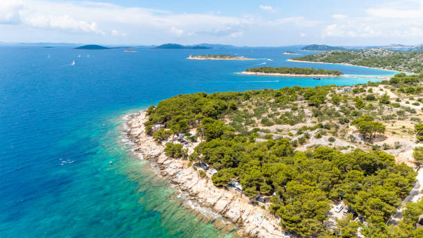 istock Serene Murter Island Camping Getaway 2174771267