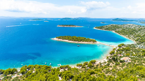 istock Serene Murter Island Coastal View 2174771269