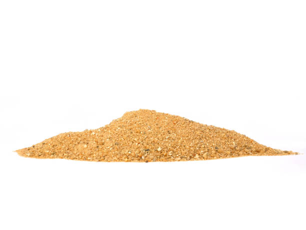 istock Pile of sand isolated on white background 2174781751