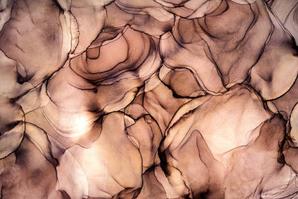 High-quality abstract paintings give designers a modern art background.