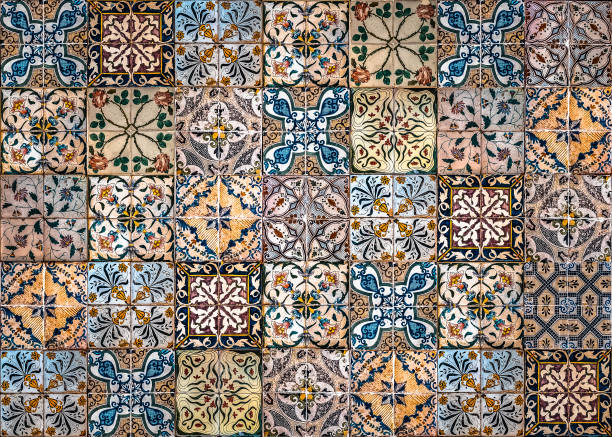 istock Background of vintage ceramic tiles 2174819052