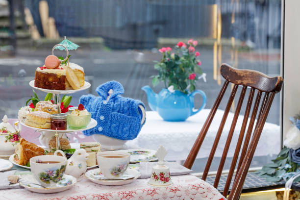 istock Traditional English Tea room 2174825192