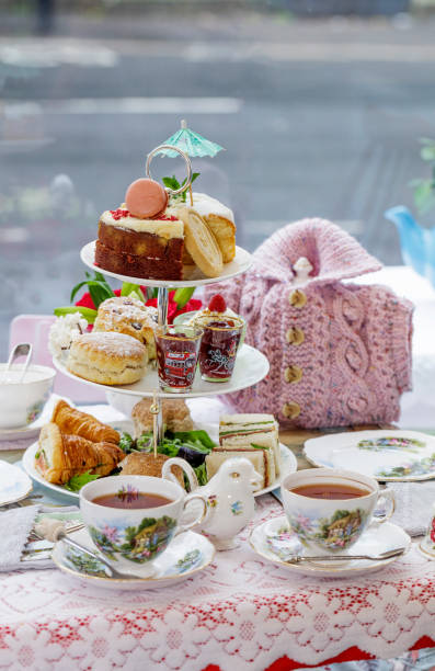 istock Traditional English Tea room 2174831965