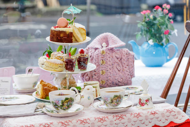 istock Traditional English Tea room 2174831981