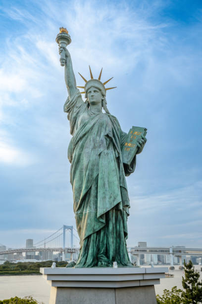 istock Statue of Liberty in Odaiba 2174871706