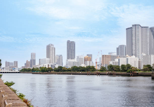 istock Modern Architecture with Glass Facade in Odaiba 2174871931