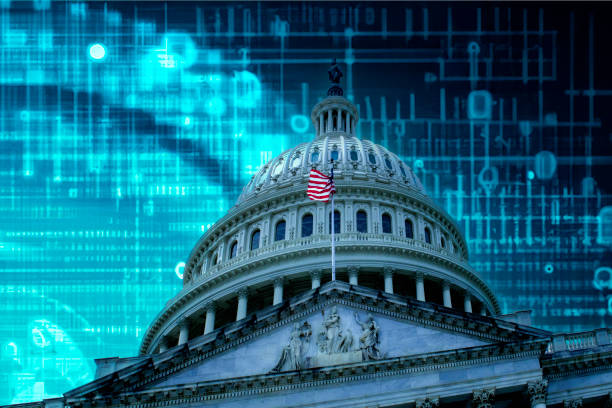 era digital- regulación de la ia- tecnología gobierno de los estados unidos - sora fotografías e imágenes de stock