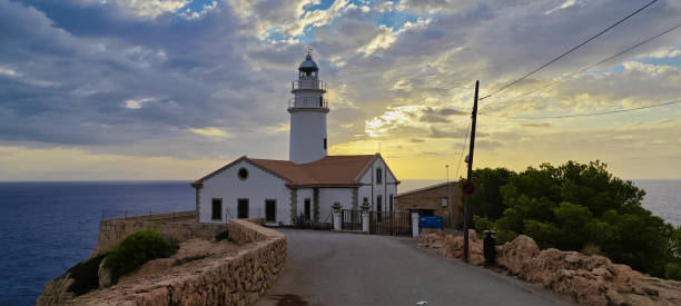 istock another postcard of the capdepera lighthouse in mallorca 2174879347