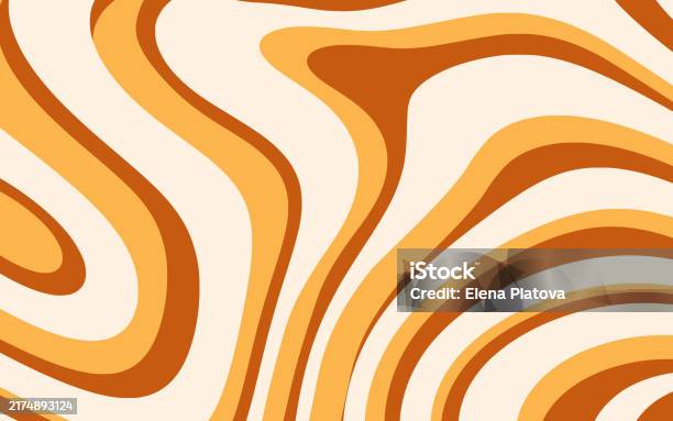 Caramel Pattern Caramel Stripes Pattern Abstract Background Vector Backdrop With Candy ...