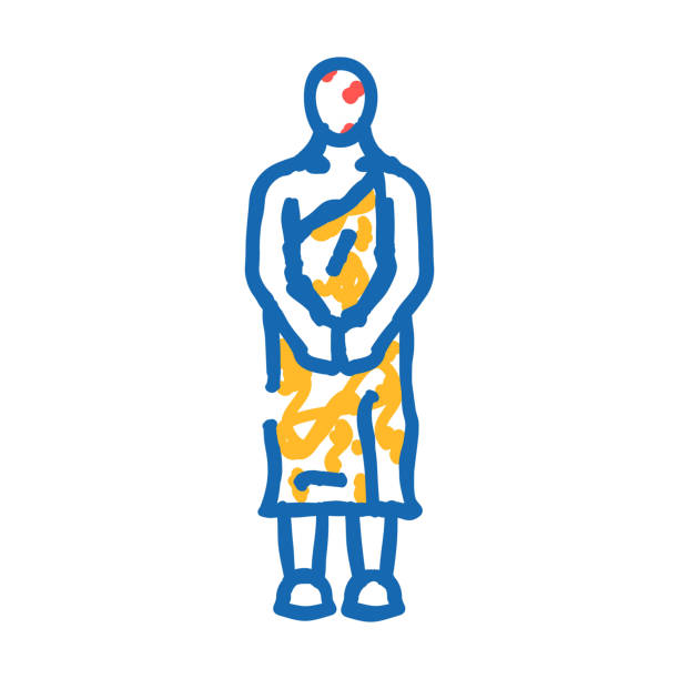 960+ Indian Monk Illustrations - iStock