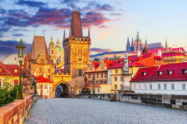 istock Prague, Czech Republic. Charles Bridge 2174903332