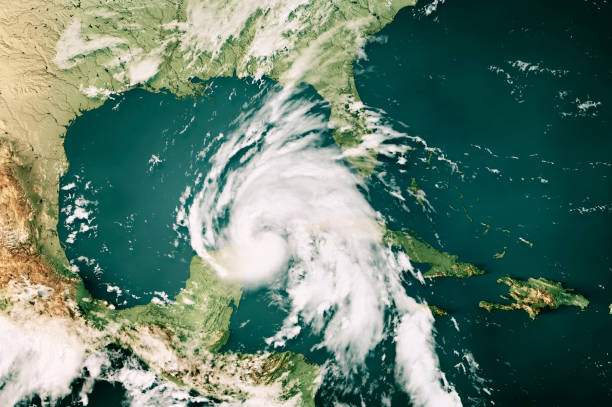 istock Hurricane Helene 2024 Cloud Map Caribbean Sea 3D Render Color 2174910930