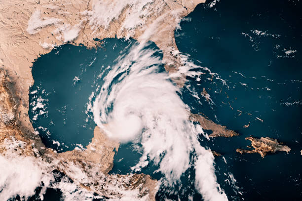 istock Hurricane Helene 2024 Cloud Map Caribbean Sea 3D Render Neutral 2174910974