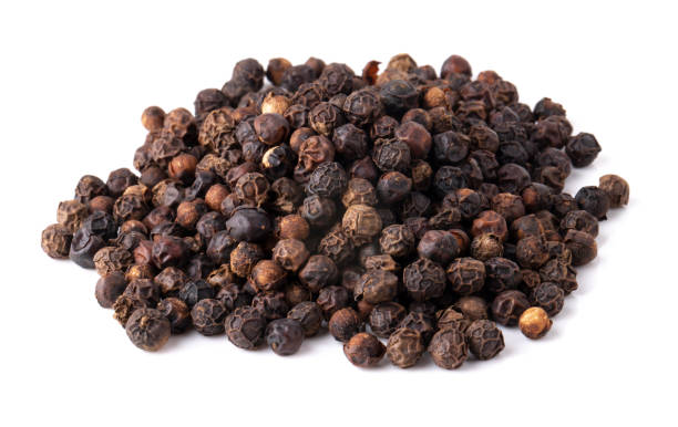 istock Black pepper isolated on a white background 2174916856