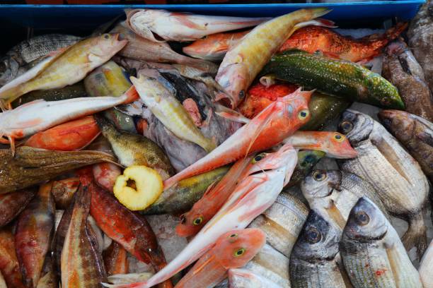 istock Fish market in Sardinia, Italy 2174918166